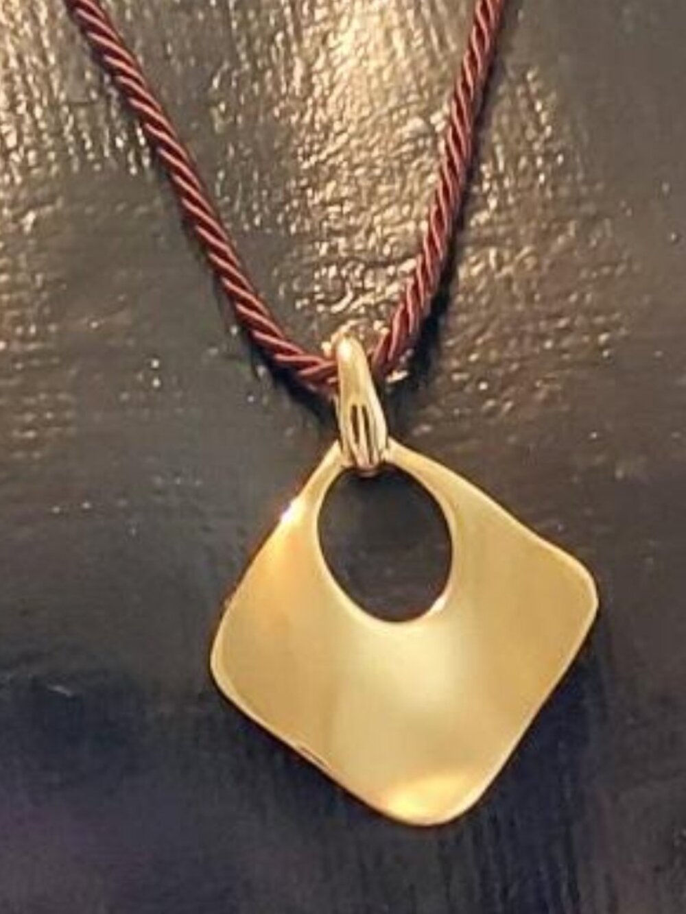 Premier Designs "Good as Gold" Pendant Necklace